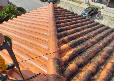 Limpeza e manutenção de telhados